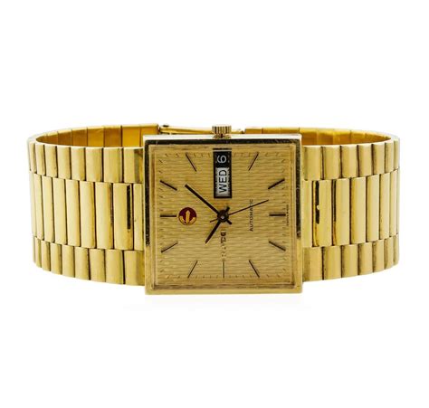 rado 18k gold watch price.